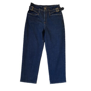 Banana Republic Factory Jeans Womens Size 31/ US 12 Ultra High Rise Taper Denim